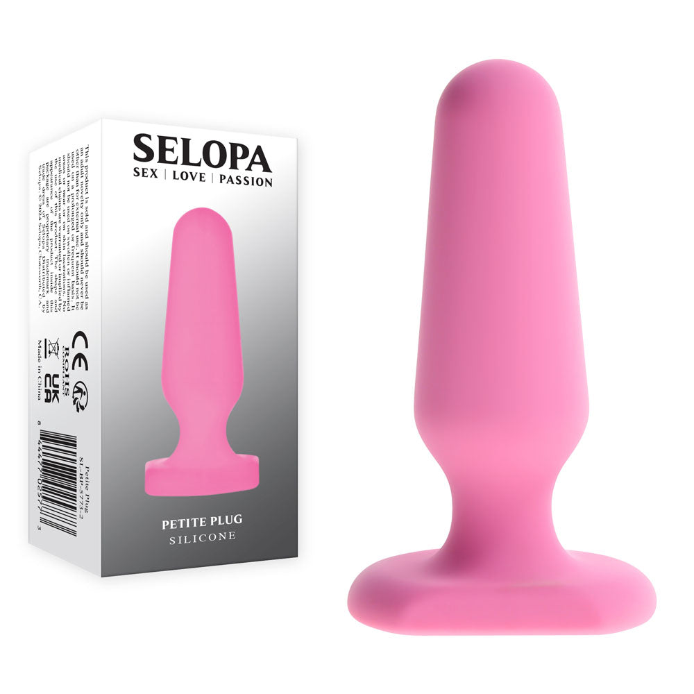 Selopa PETITE PLUG - Pink 7.4 cm Butt Plug - Naughty by Nature Adult Store