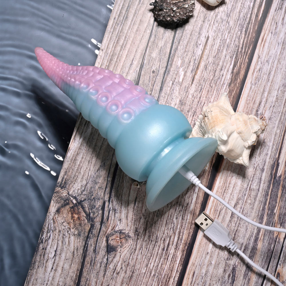 Selopa STUCK ON YOU - Rechargeable Vibrating Tentacle Dildo - Naughty by Nature Adult Store