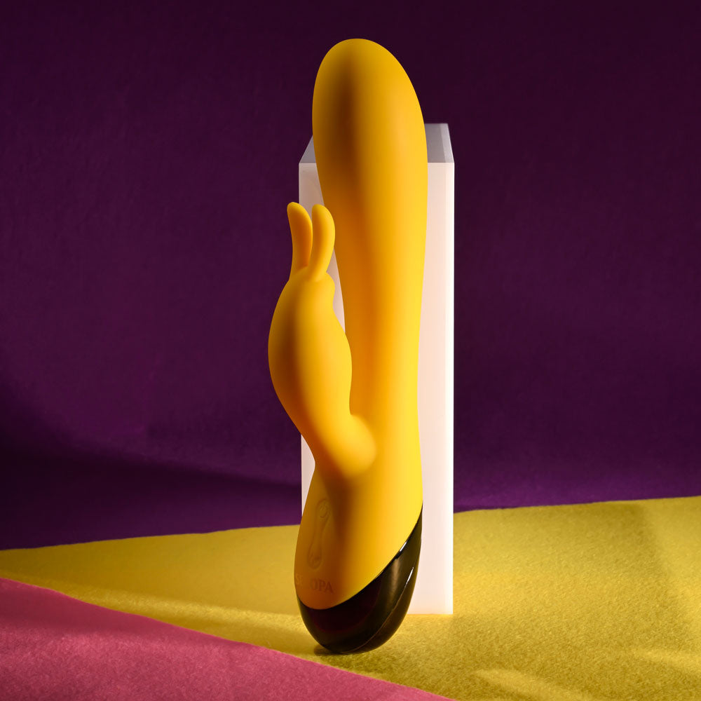 Selopa BUZZZ BUNNY - Yellow 19.7 cm USB Rechargeable Rabbit