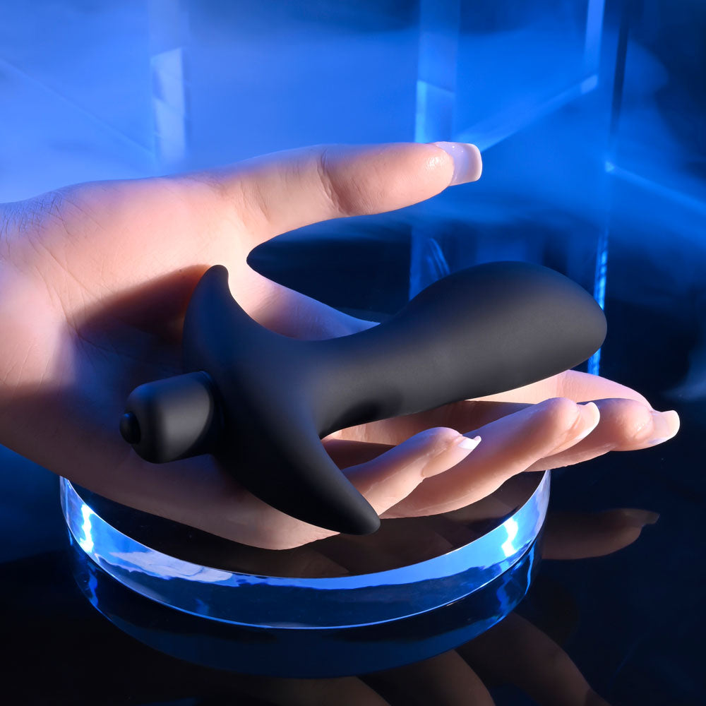 Selopa P-SPOT TRAINER - Black 12.7 cm Vibrating Prostate Massager - Naughty by Nature Adult Store