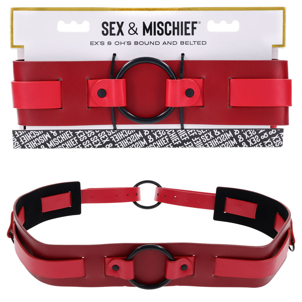 S&M Exs & Ohs Bound and Belted - - Naughty by Nature Adult Store