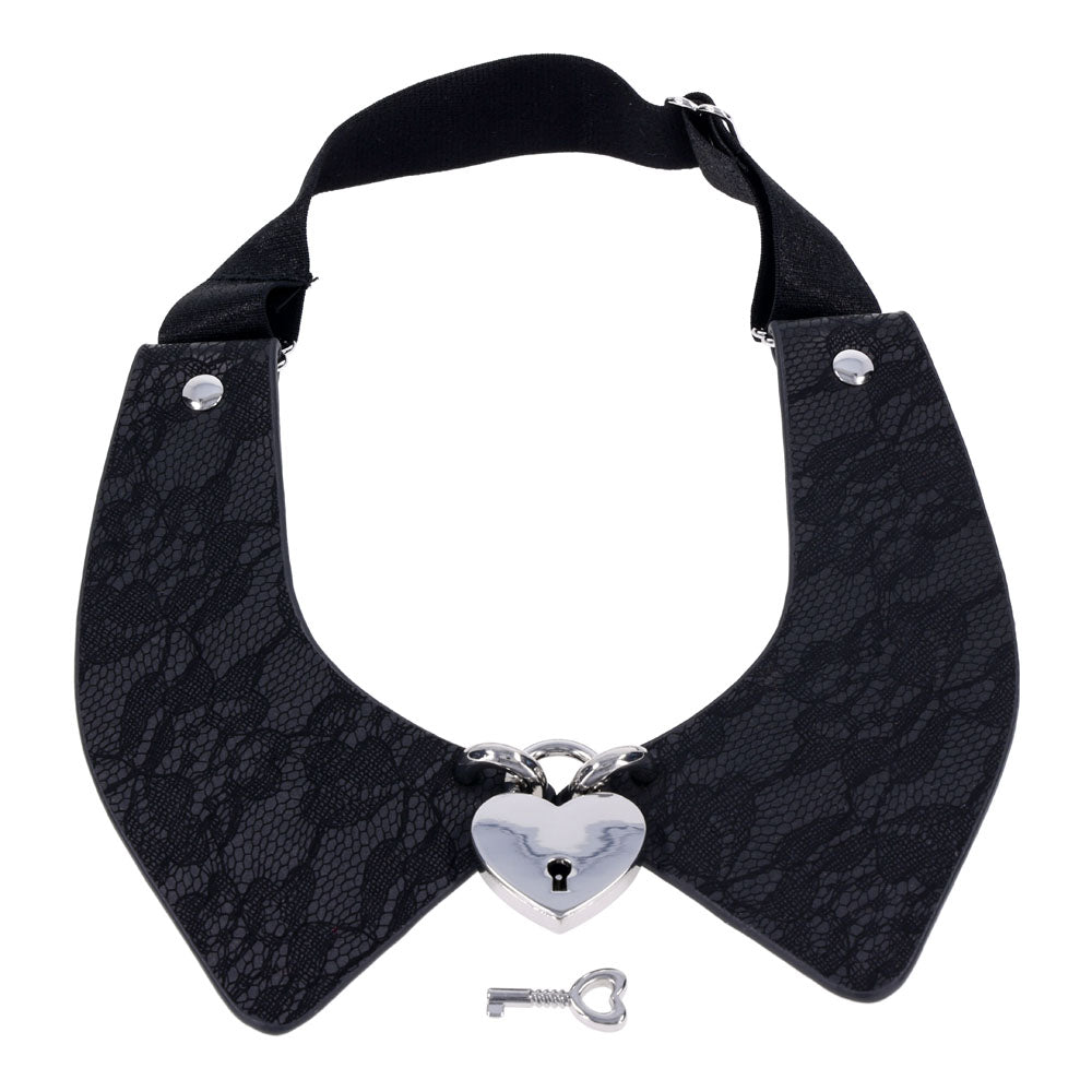 Sex & Mischief Heartbound Lace Day Collar