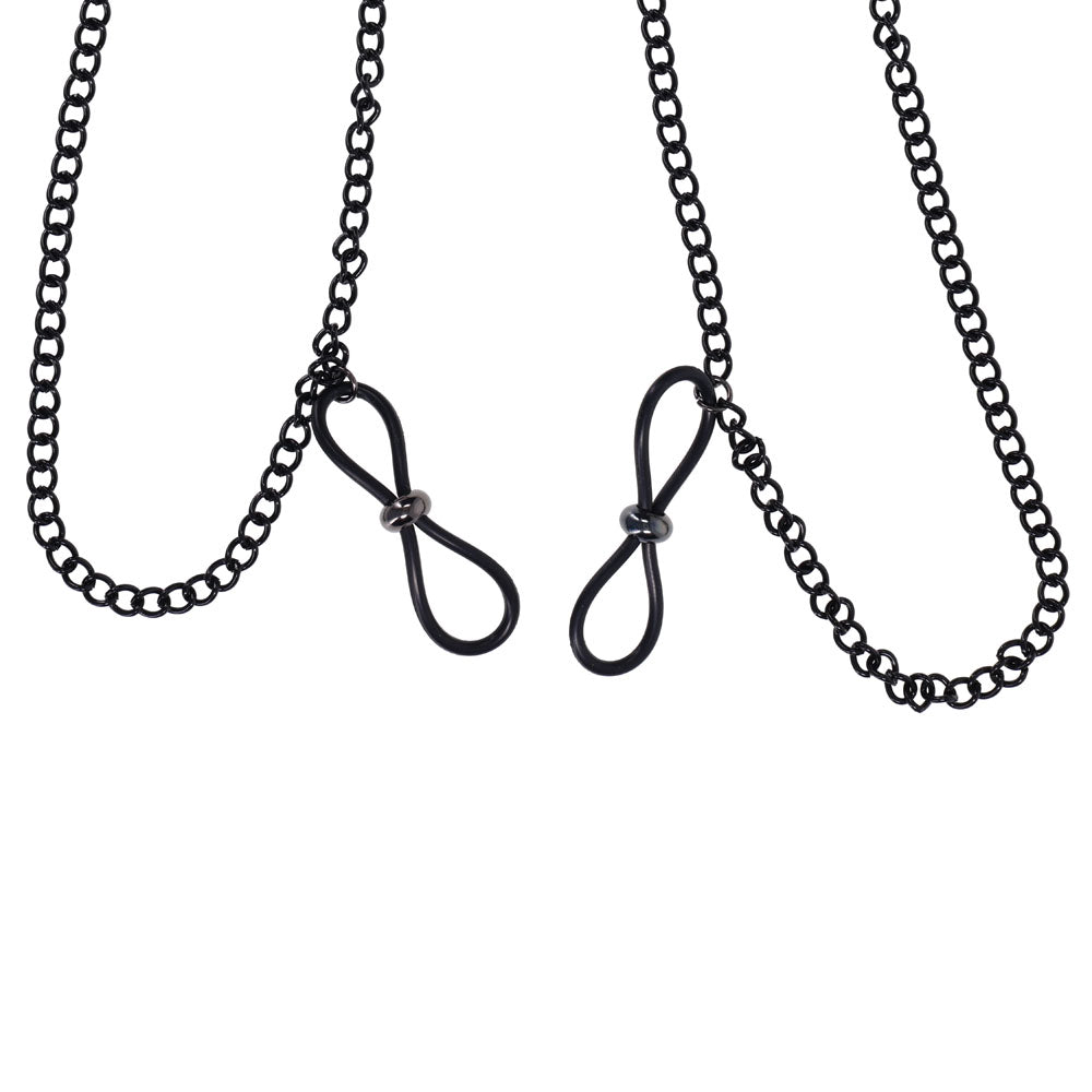 Sex & Mischief Lace Collar with Nipple Ties