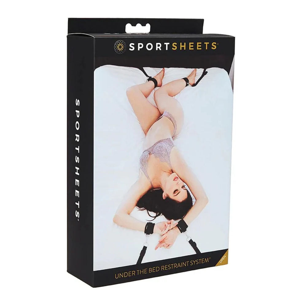 SPORTSHEETS Under The Bed Restraints - Bed Restraint System - Naughty by Nature Adult Store
