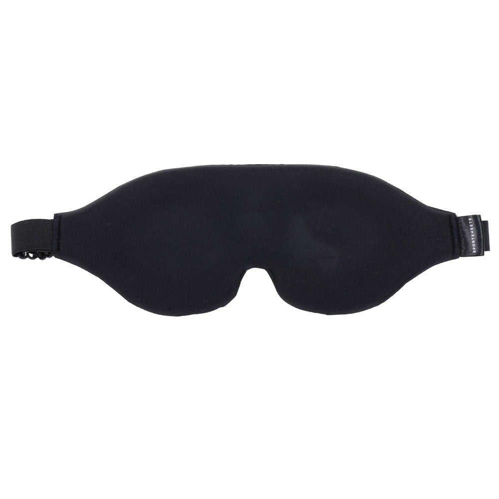 SPORTSHEETS Blackout Blindfold - Black Eye Mask - Naughty by Nature Adult Store