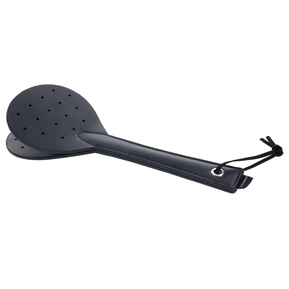 SPORTSHEETS Swift Spanker - Black Spanking Paddle - Naughty by Nature Adult Store