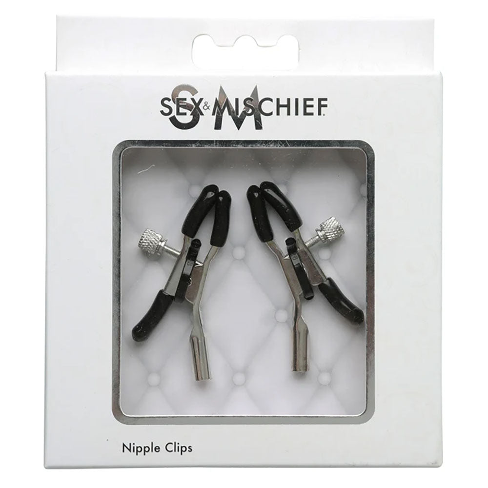 Sex & Mischief Nipple Clips - Set of 2 - Naughty by Nature Adult Store