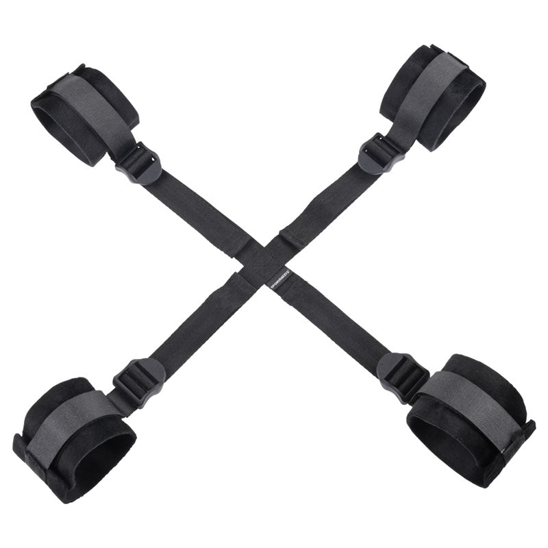 Sex & Mischief Hog Tie - Black Restraint - Naughty by Nature Adult Store