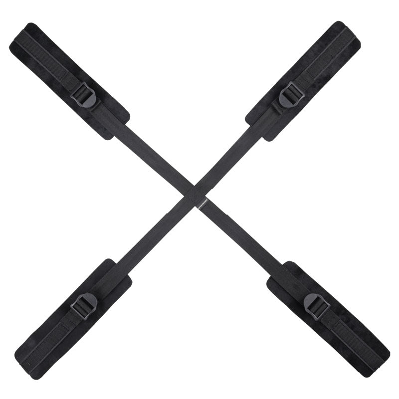Sex & Mischief Hog Tie - Black Restraint - Naughty by Nature Adult Store