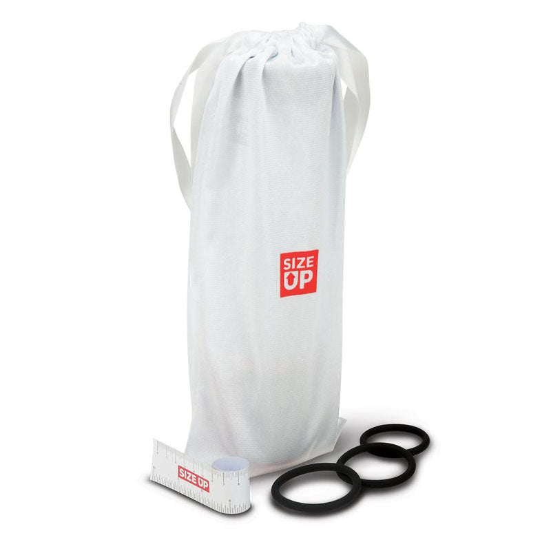 Size Up Ergonomic Trigger Penis Pump with Pressure Gauge - Clear Penis Pump - Naughty by Nature Adult Store