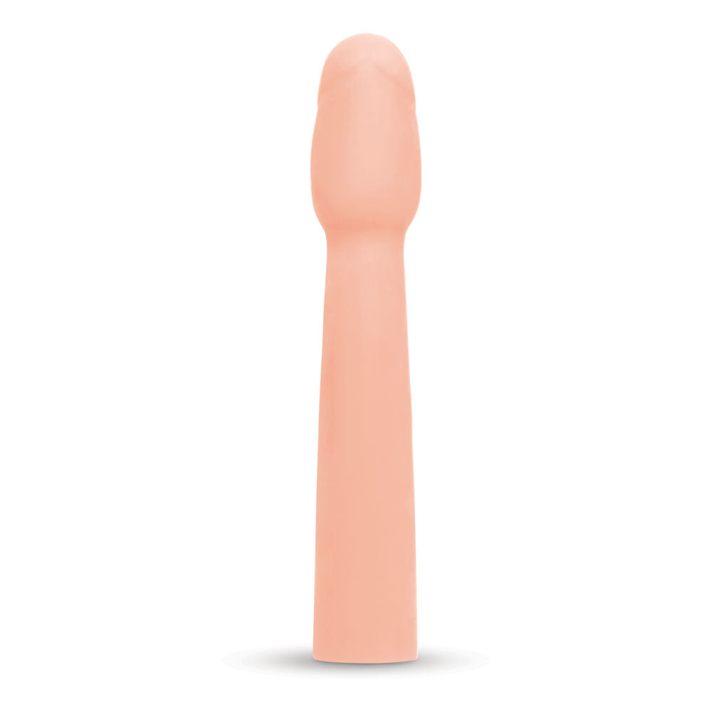 Size Up Realistic 2 Inch Penis Extender - Flesh 5 cm (2'') Penis Extension Sleeve - Naughty by Nature Adult Store