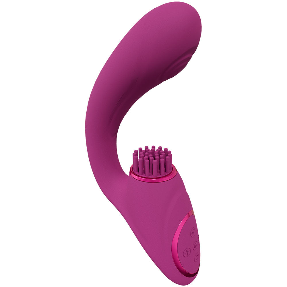 VIVE Gen - Pink - Pink USB Rechargeable Triple Motor Vibrator - Naughty by Nature Adult Store
