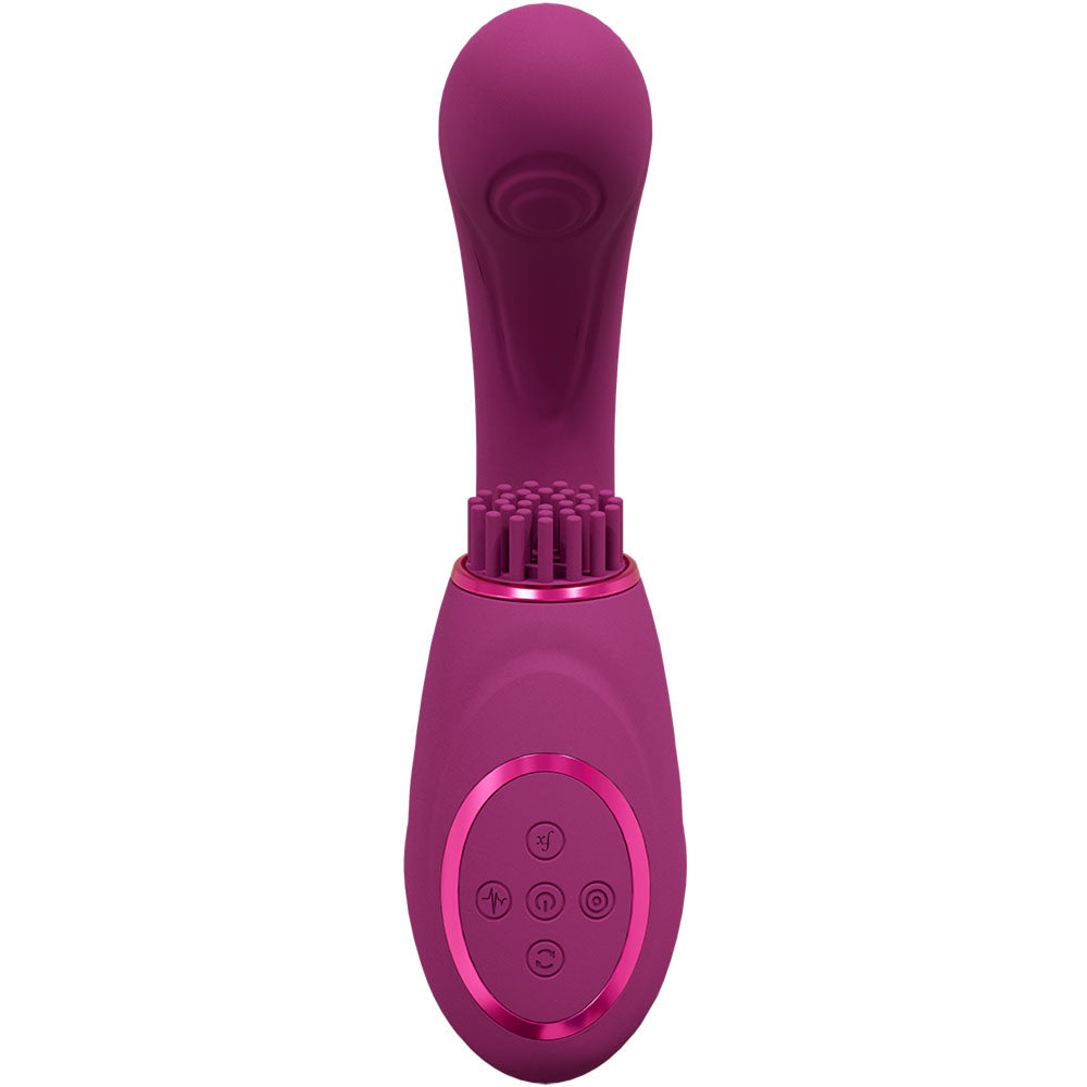 VIVE Gen - Pink - Pink USB Rechargeable Triple Motor Vibrator - Naughty by Nature Adult Store