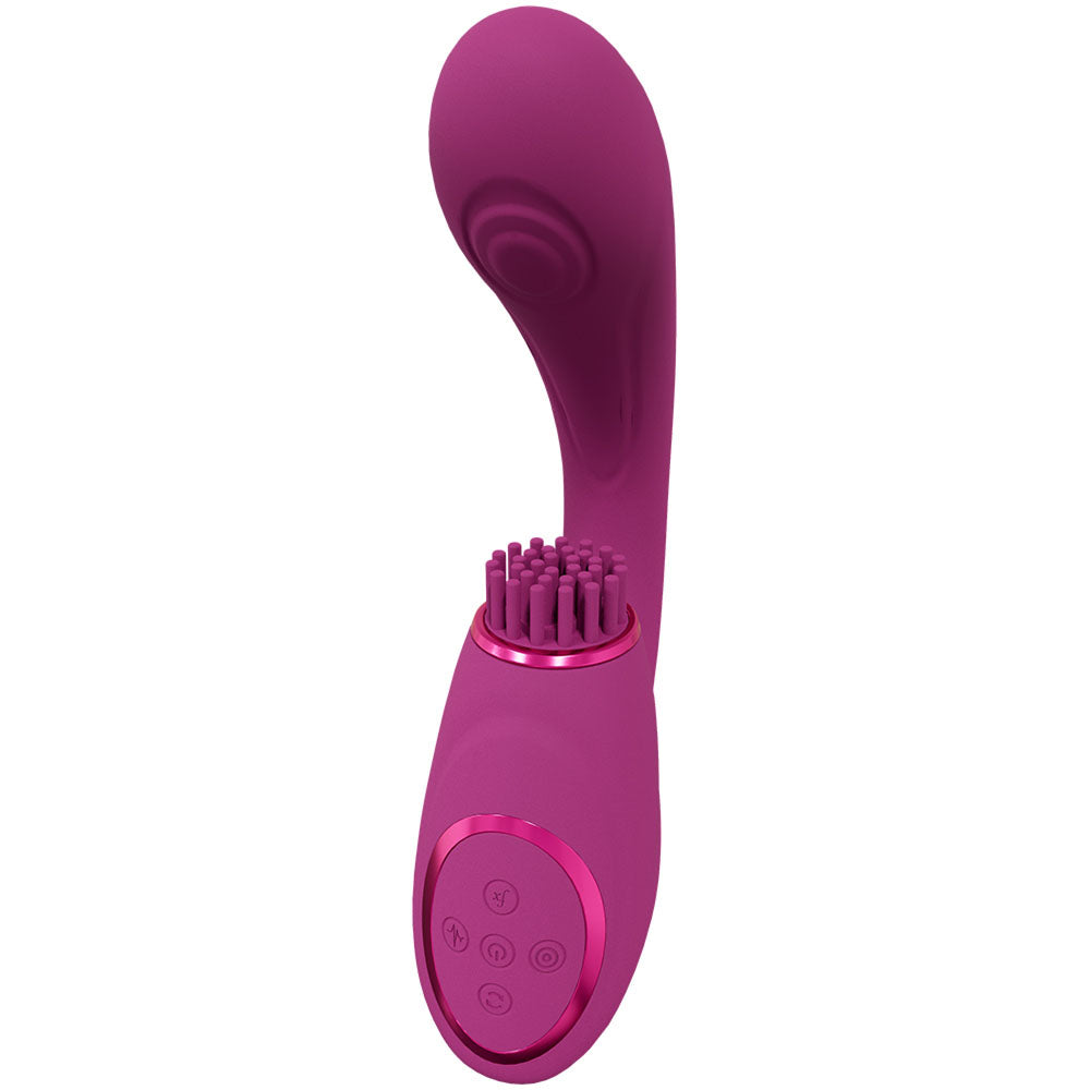 VIVE Gen - Pink - Pink USB Rechargeable Triple Motor Vibrator - Naughty by Nature Adult Store