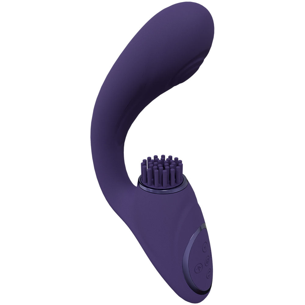 VIVE Gen - Purple - Purple USB Rechargeable Triple Motor Vibrator - Naughty by Nature Adult Store