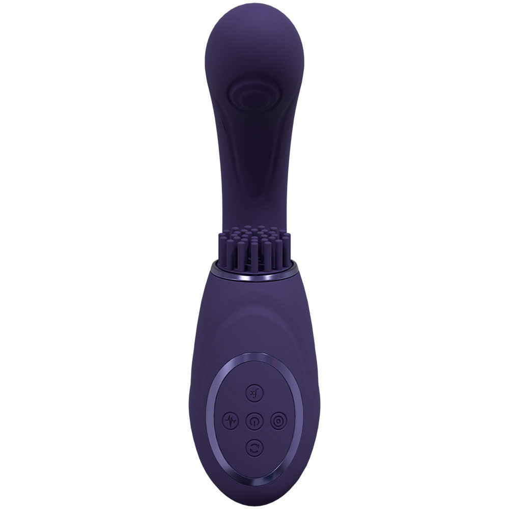 VIVE Gen - Purple - Purple USB Rechargeable Triple Motor Vibrator - Naughty by Nature Adult Store