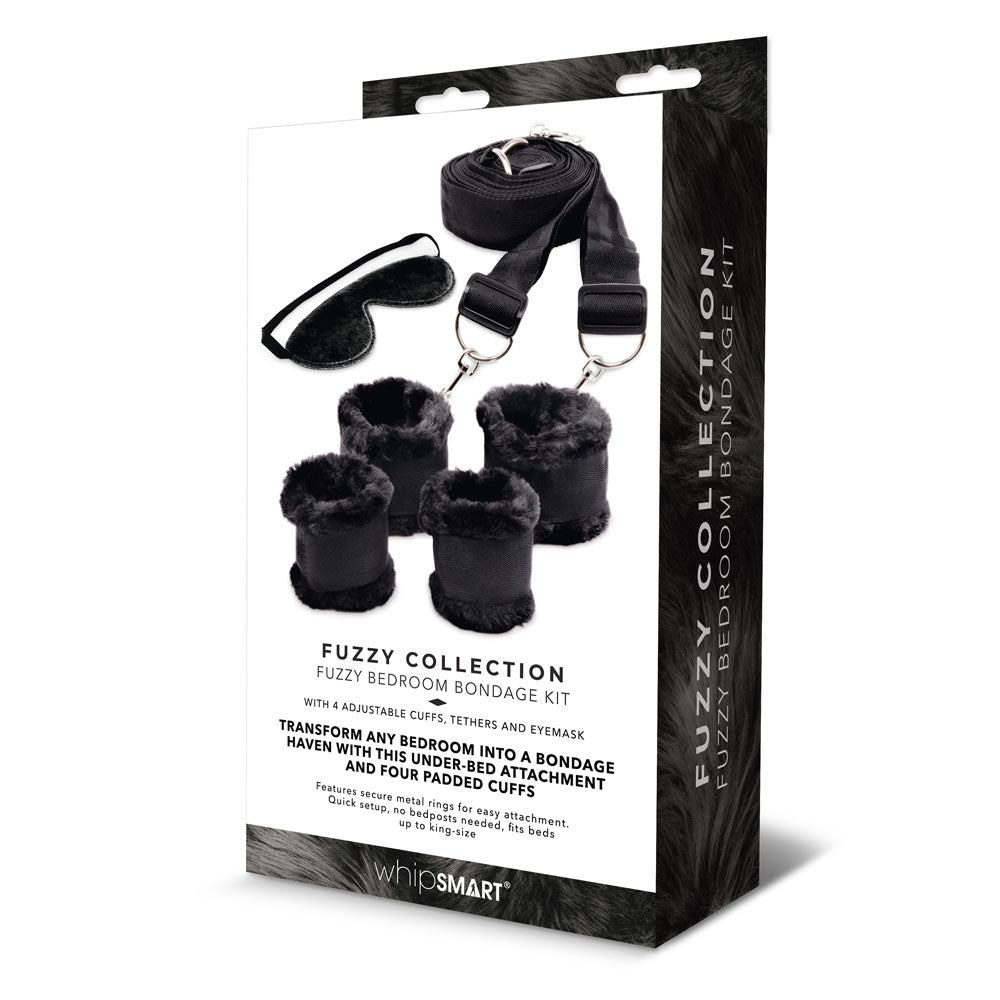 Whipsmart Fuzzy Bedroom Bondage Kit For Safe Fun Play