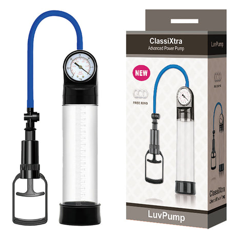 LuvPump ClassiXtra Advanced Power Pump -  Pressure Gauge - Naughty by Nature Adult Store