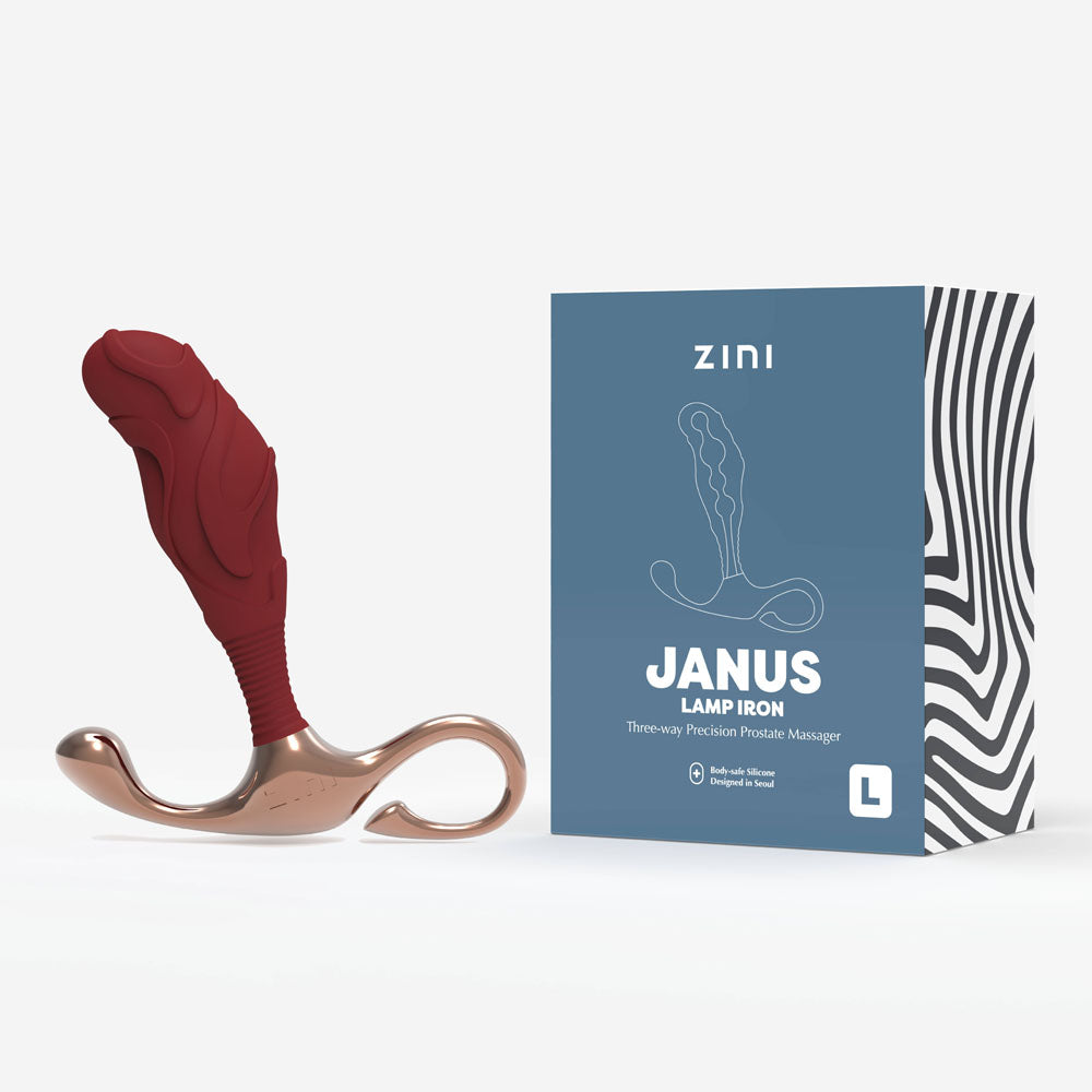 Zini Janus Lamp Iron - Large - Red Large Prostate Massager - Naughty by Nature Adult Store