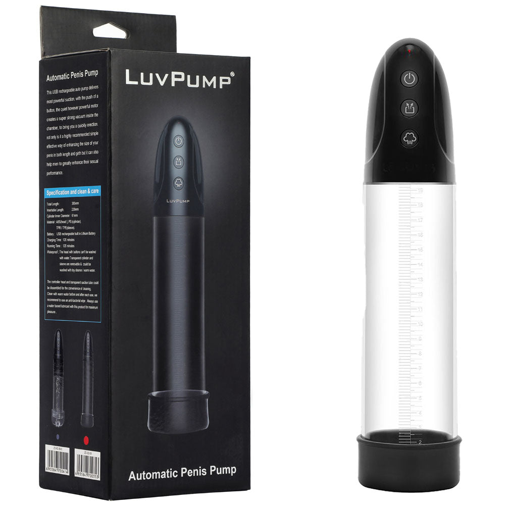 LuvPump Automatic Penis Pump - Naughty by Nature Adult Store
