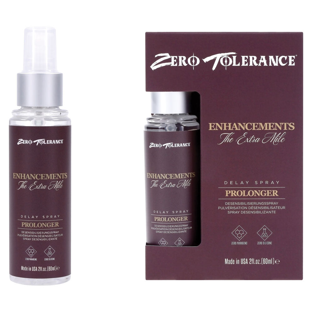 Zero Tolerance Enhancements - The Extra Mile Delay Spray for Men - Naughty by Nature Adult Store