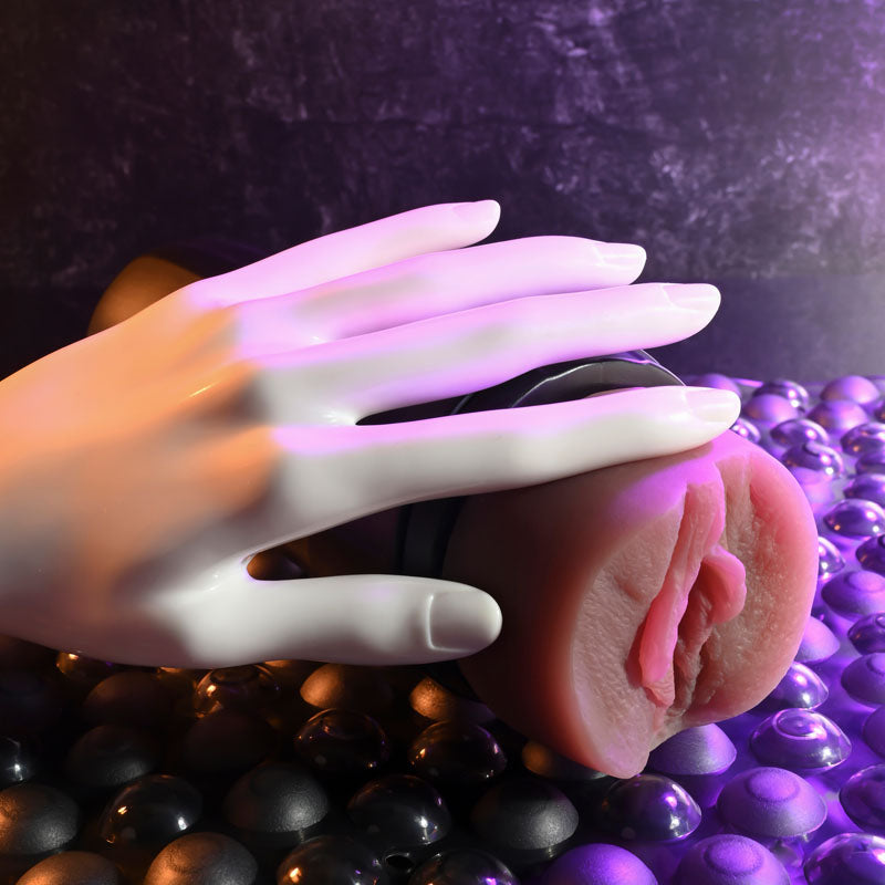 Zero Tolerance GRIP IT DARK - Brown Vagina Stroker - Naughty by Nature Adult Store