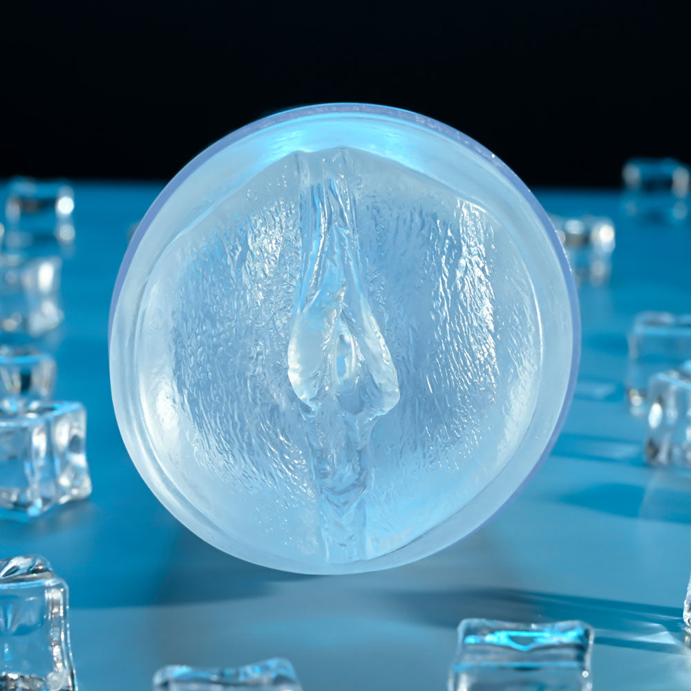 Zero Tolerance THE CLEAR CHOICE - Clear 21 cm Vagina Stroker - Naughty by Nature Adult Store