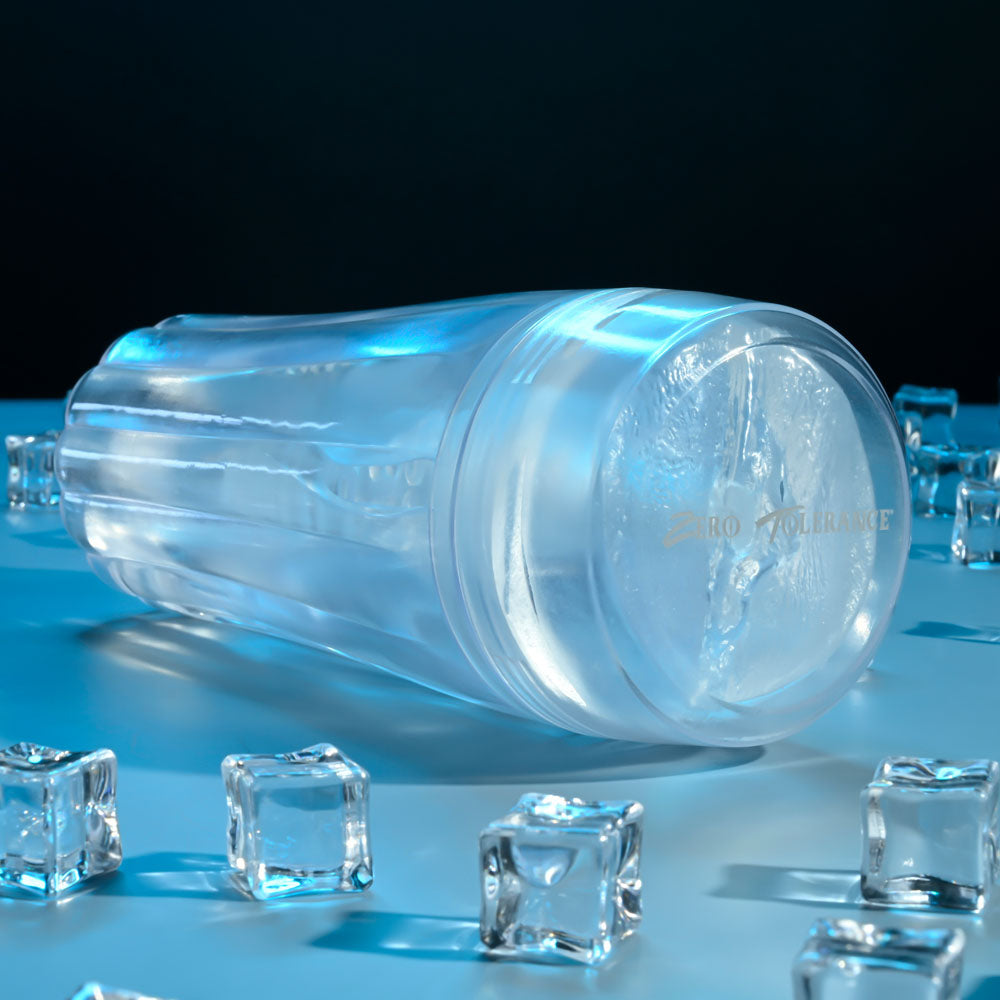 Zero Tolerance THE CLEAR CHOICE - Clear 21 cm Vagina Stroker - Naughty by Nature Adult Store