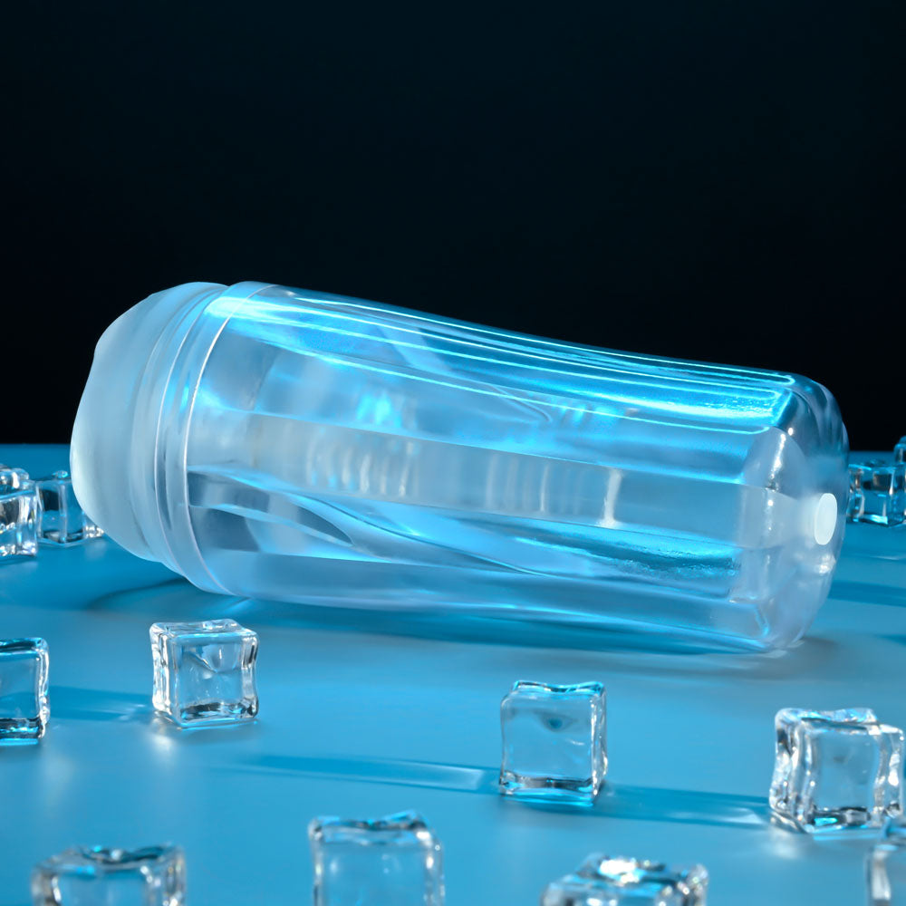 Zero Tolerance THE CLEAR CHOICE - Clear 21 cm Vagina Stroker - Naughty by Nature Adult Store