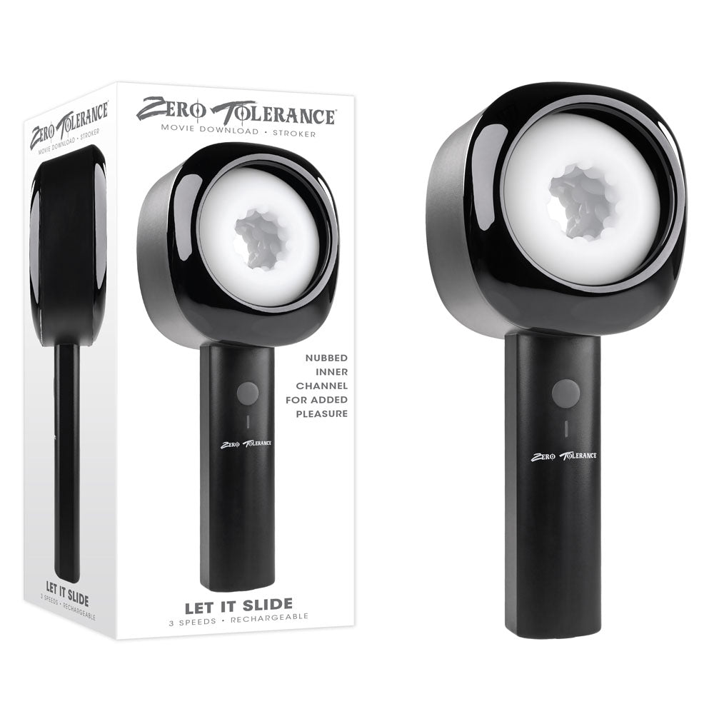 Zero Tolerance LET IT SLIDE - USB Rechargeable Motion Stroker - Naughty by Nature Adult Store