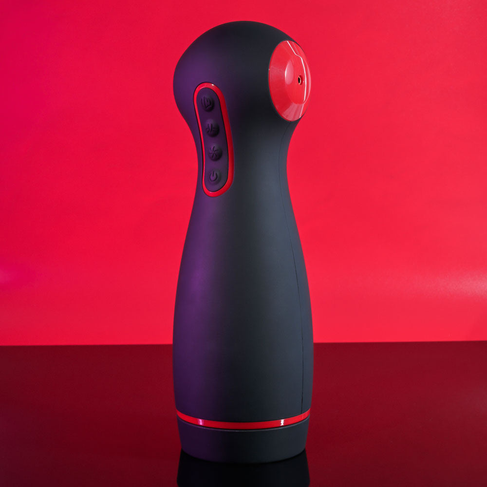 Zero Tolerance TIGHT SQUEEZE - USB Rechargeable Vibrating, Squeezing & Talking Stroker - Naughty by Nature Adult Store