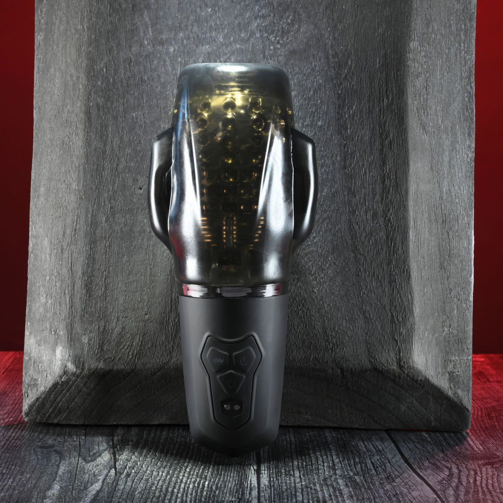 Zero Tolerance A SUCKING GOOD TIME - USB Rechargeable Sucking & Vibrating Stroker - Naughty by Nature Adult Store