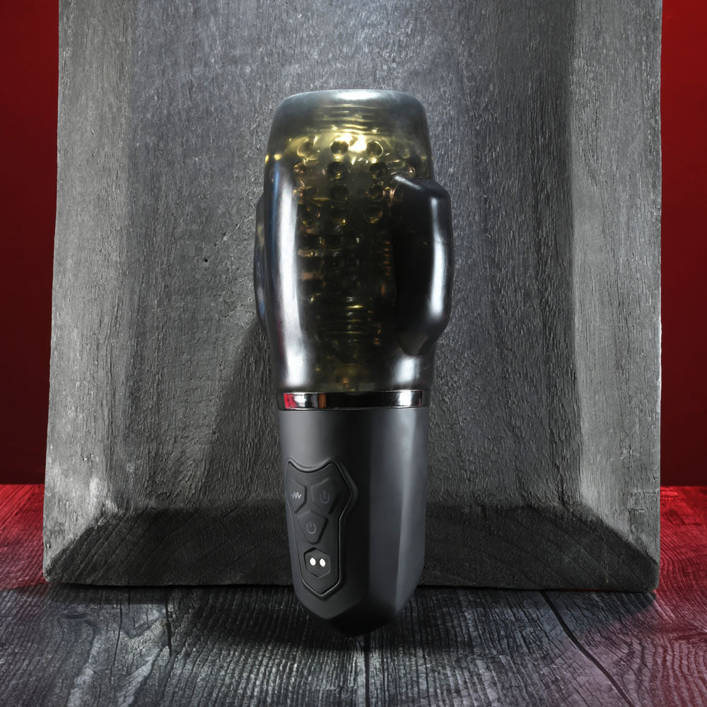 Zero Tolerance A SUCKING GOOD TIME - USB Rechargeable Sucking & Vibrating Stroker - Naughty by Nature Adult Store