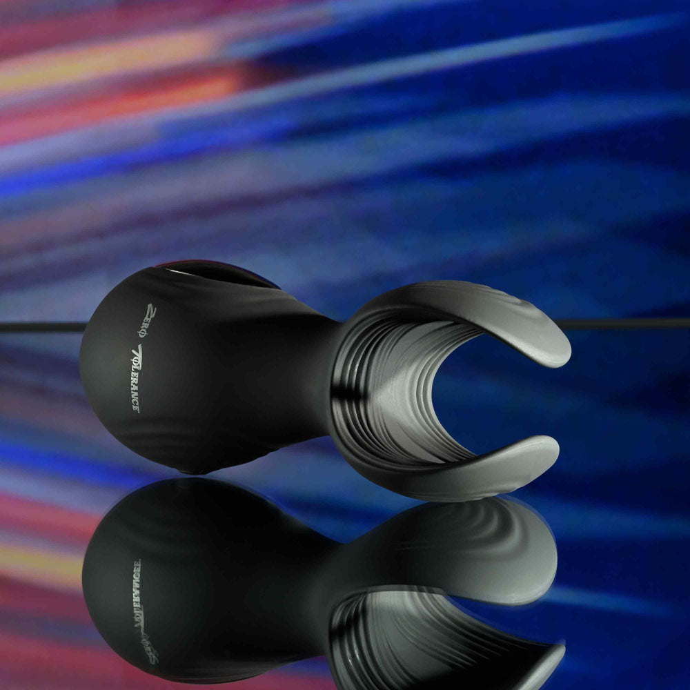 Zero Tolerance HANDY HELPER - Black USB Rechargeable Vibrating Stroker - Naughty by Nature Adult Store