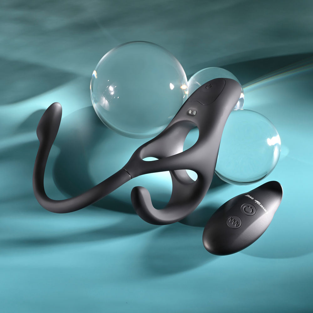 Zero Tolerance All The Bases Vibrating Cock Ring With Remote