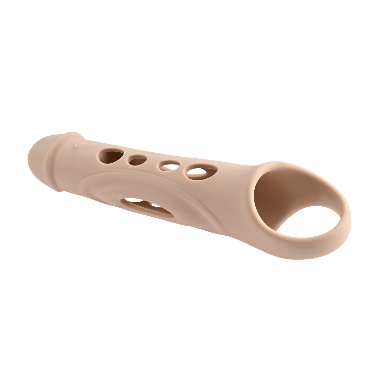 Zero Tolerance BIG BOY EXTENDER - Light - Flesh USB Rechargeable Vibrating Penis Extension Sleeve - Naughty by Nature Adult Store