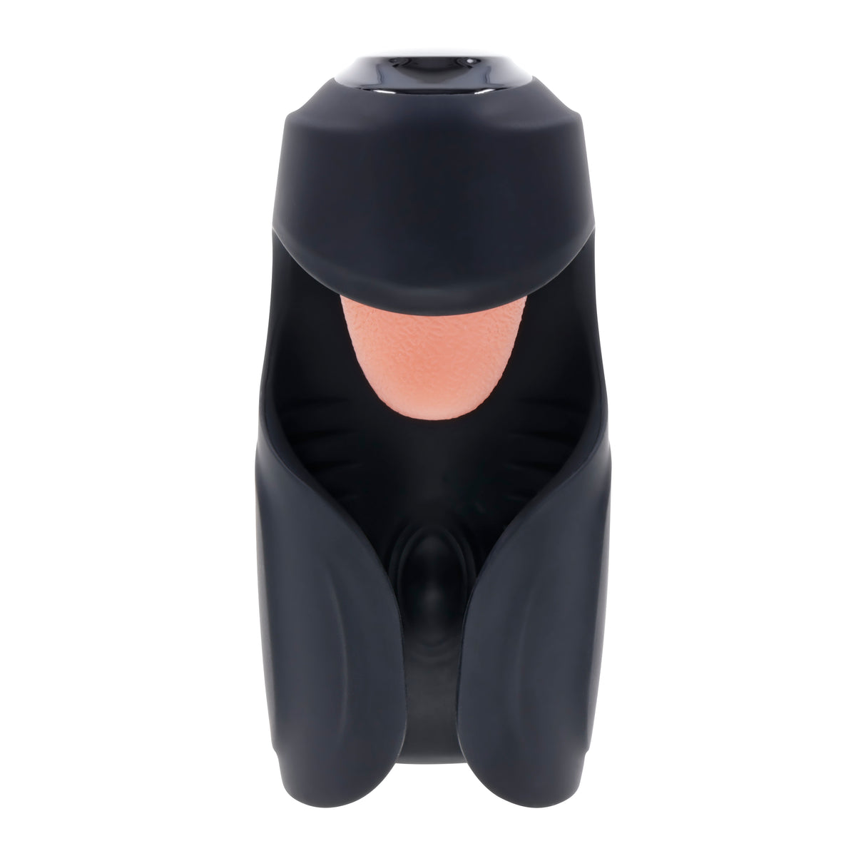 Zero Tolerance LICK THE TIP - Black USB Rechargeable Vibrating & Flicking Masturbator - Naughty by Nature Adult Store