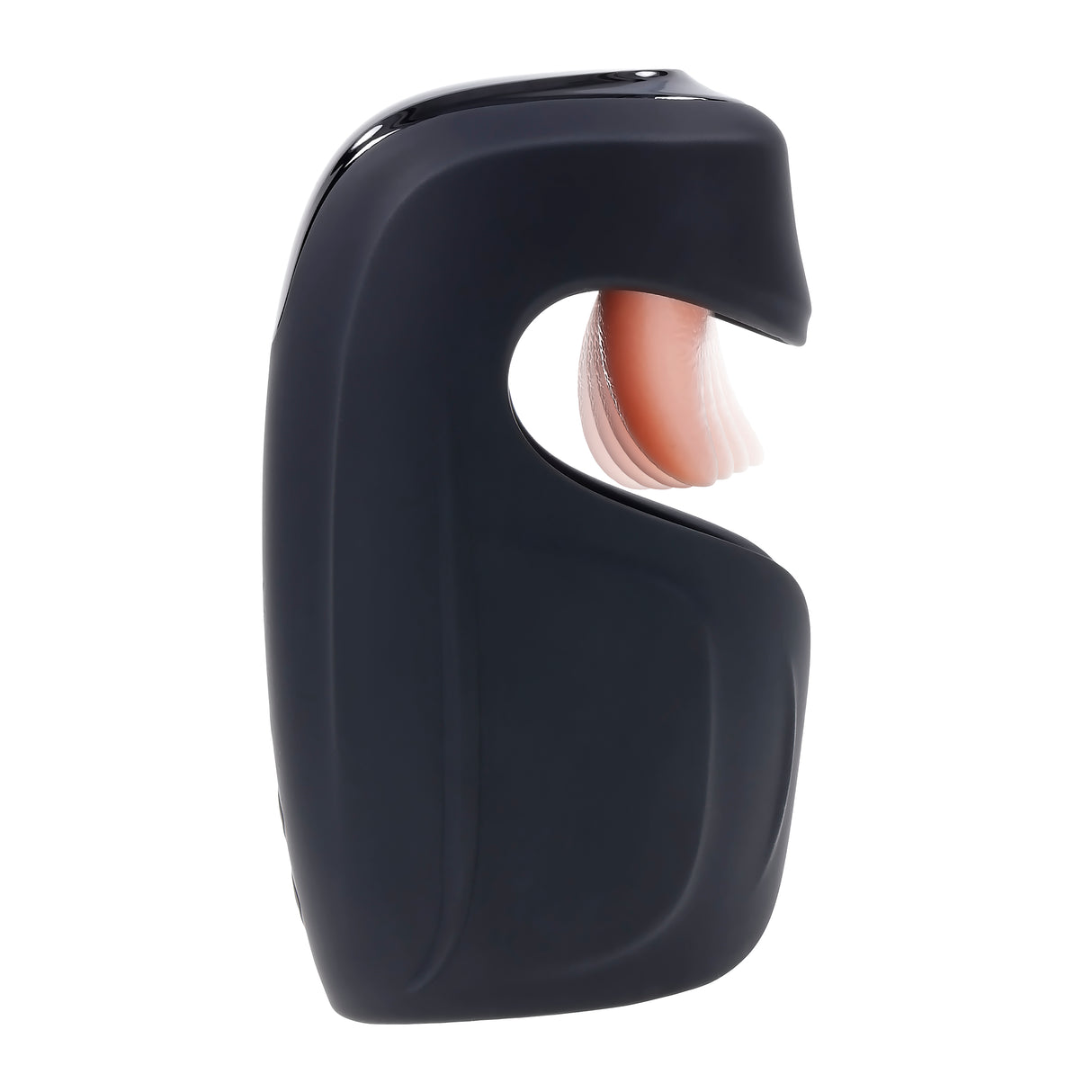 Zero Tolerance LICK THE TIP - Black USB Rechargeable Vibrating & Flicking Masturbator - Naughty by Nature Adult Store