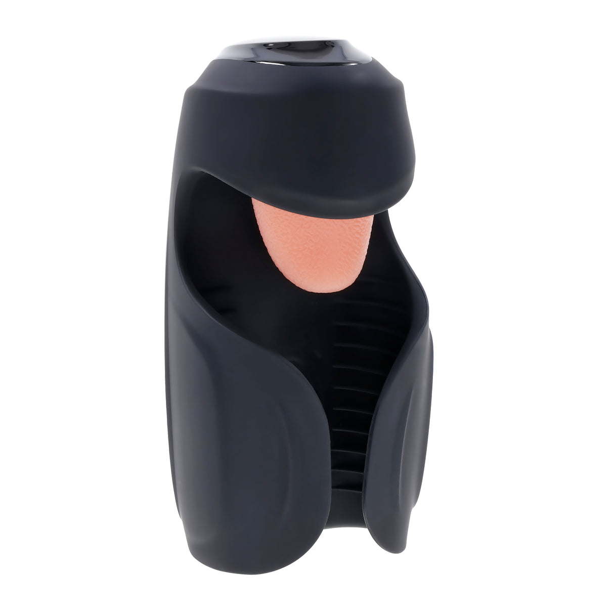 Zero Tolerance LICK THE TIP - Black USB Rechargeable Vibrating & Flicking Masturbator - Naughty by Nature Adult Store