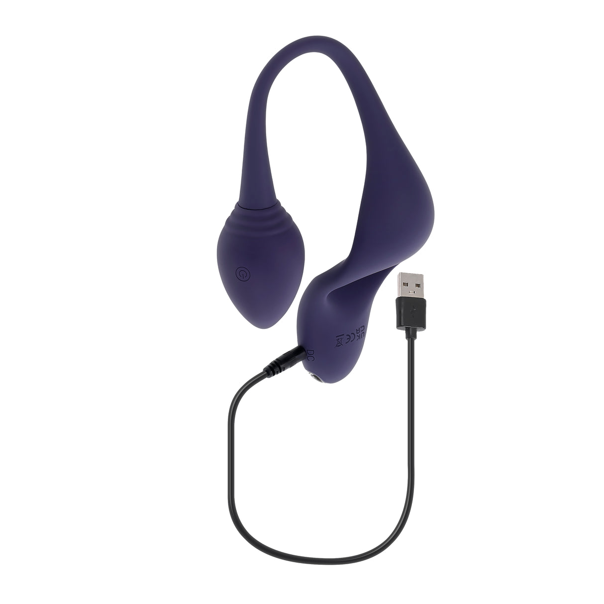 Zero Tolerance TIP TO TAIL - Blue USB Rechargeable Vibrating Butt Plug with Vibrating Cock Ring - Naughty by Nature Adult Store