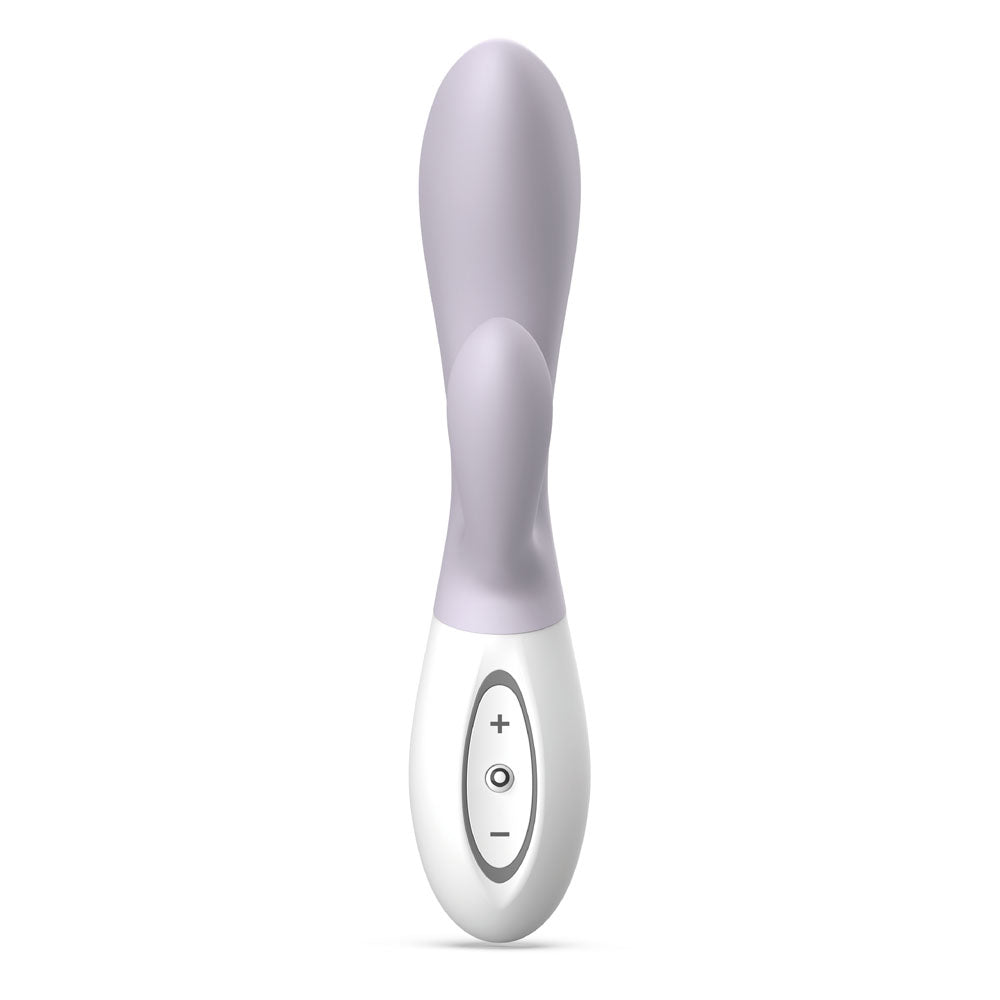 Zini Dew - Purple Hydrangea 20 cm USB Rechargeable Rabbit Vibrator - Naughty by Nature Adult Store