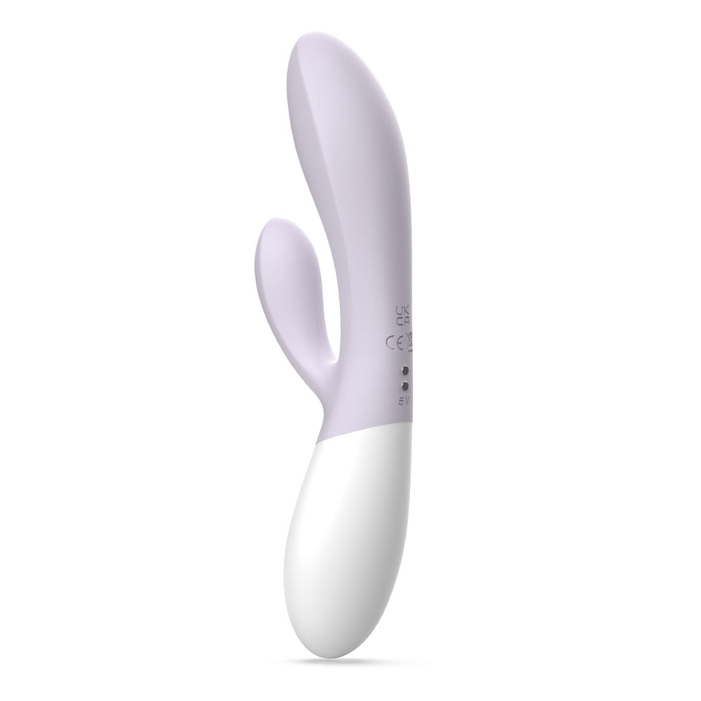 Zini Dew - Purple Hydrangea 20 cm USB Rechargeable Rabbit Vibrator - Naughty by Nature Adult Store