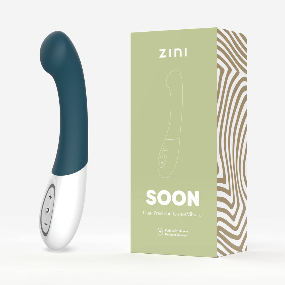 Zini Soon - Legion Blue 20 cm USB Rechargeable Vibrator - Naughty by Nature Adult Store