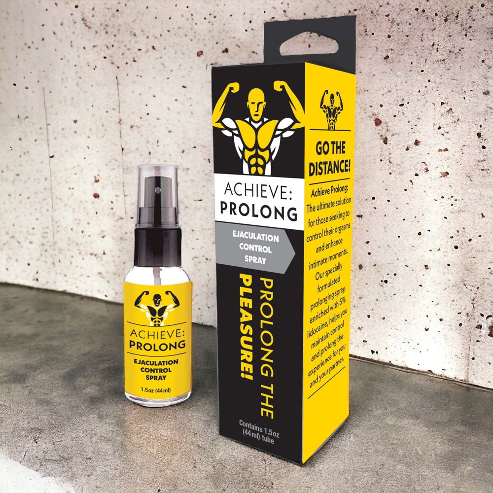 Achieve: Prolong - Ejaculation Control Spray for Men - ENHANCERS