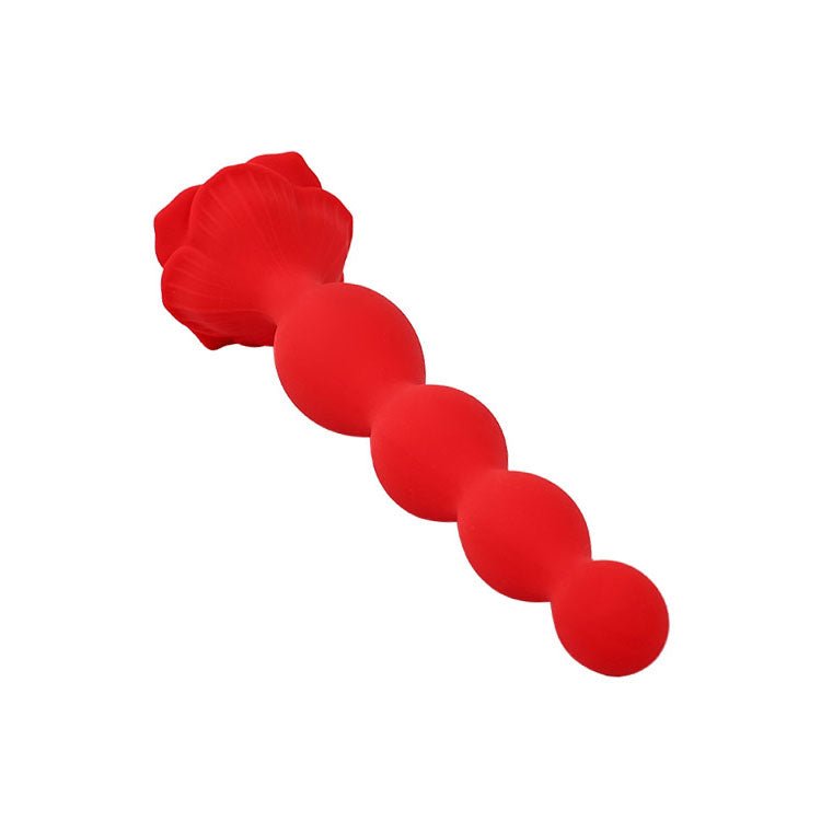 Adam And Eve Booty Bouquet Red Anal Training Kit Set Of 3 Sizes - ANAL TOYS