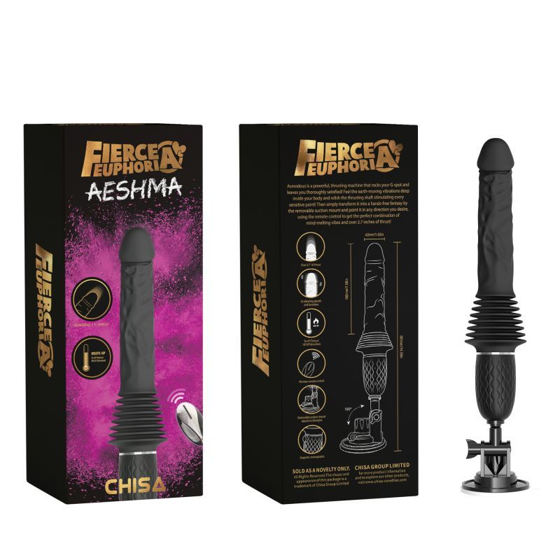 Aeshma Mountable Remote Heating Thrust Sex Machine - dildo machine