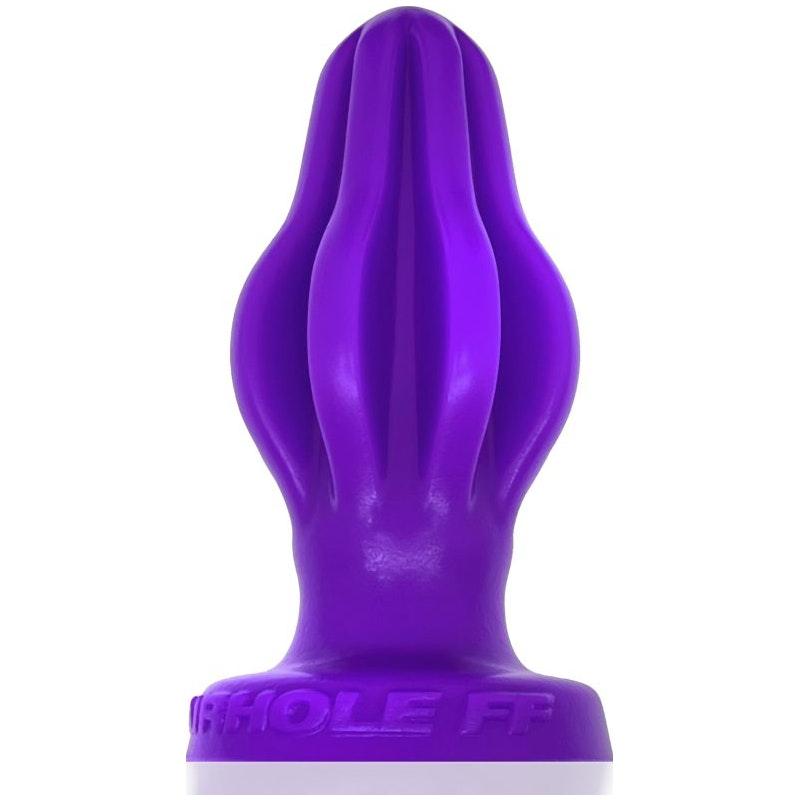 Airhole-1 Finned Buttplug Eggplant - Naughty by Nature Adult Store