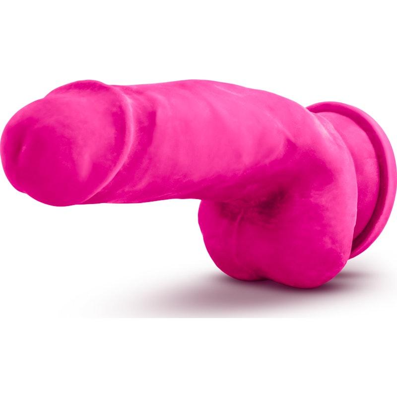 Au Naturel Bold Beefy 7in Dildo Pink - Naughty by Nature Adult Store