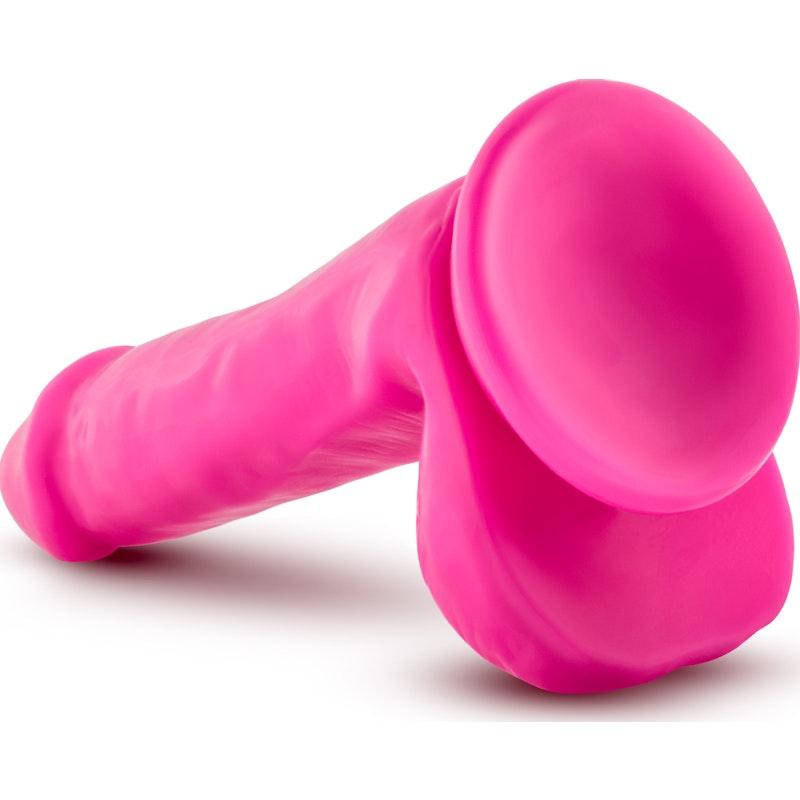 Au Naturel Bold Delight 6in Dildo Pink - Naughty by Nature Adult Store
