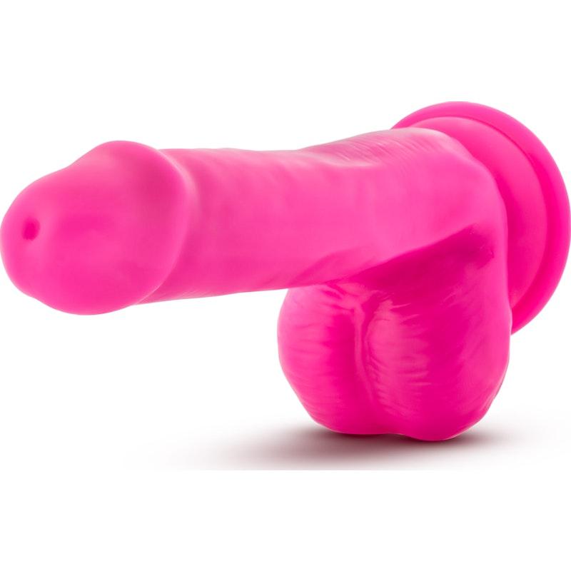 Au Naturel Bold Delight 6in Dildo Pink - Naughty by Nature Adult Store